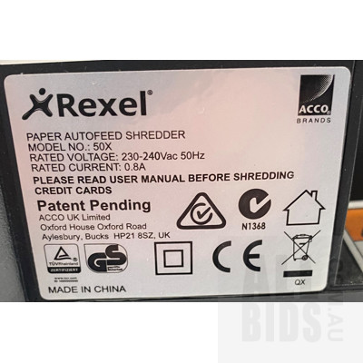 Rexel Stack Shredder