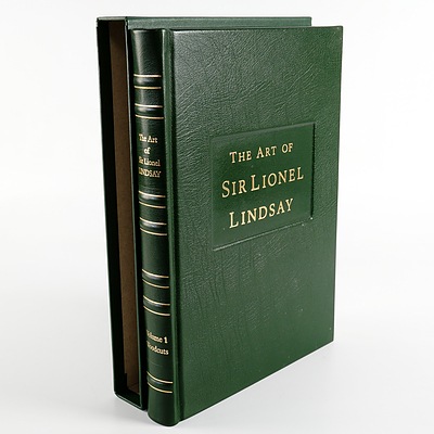 Mendelssohn, Joanna , 'The Art of Sir Lionel Lindsay', Volume I Woodcuts, Edition 260/300 