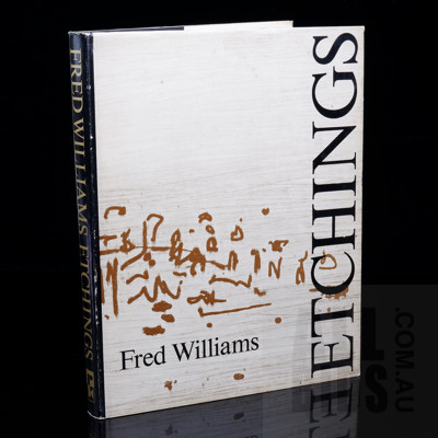 Fred Williams Etchings, Edwards and Shaw, Woollahra, 1968, Hardcover with Dust Jacket