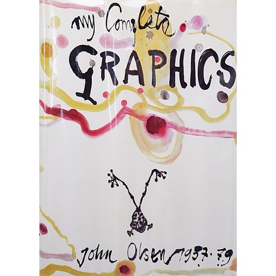 'John Olsen, My Complete Graphics 1957-1979', Introduction by Lou Klepac, Australian Galleries, Gryphon Books 1980