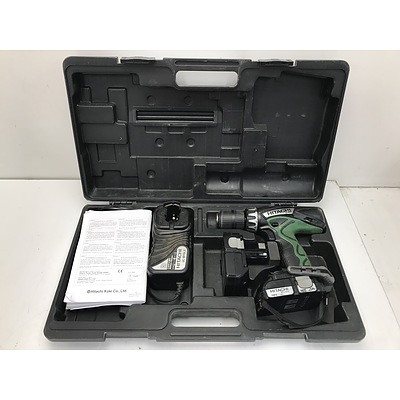 Hitachi 18V Drill Driver Kit