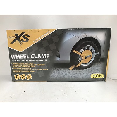 Auto XS Vehicle Wheel Clamp