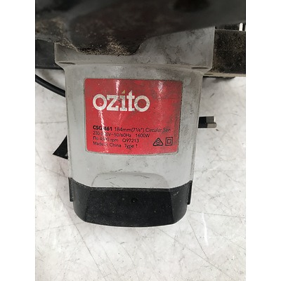 Ozito Circular Saw and Hedge Trimmer
