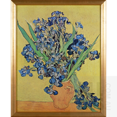Seven Framed Van Gogh Reproduction Prints, Each Approx. 46 x 57 cm (7)