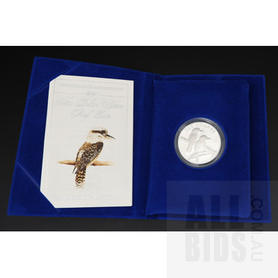 1989 Birds of Australia Ten Dollar Silver Proof Coin