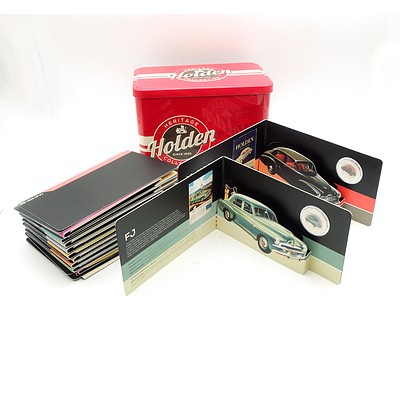 2016 Holden Heritage Collection Set of Eleven 50 Coins with Heritage Coin and Tin
