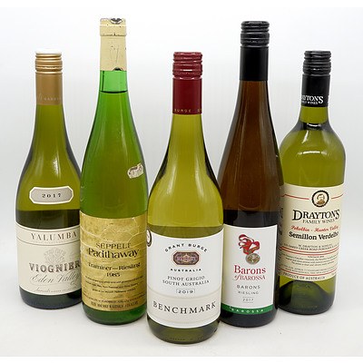 Five Mixed White Wines