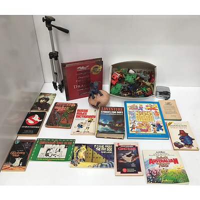 Lot Of Assorted Toys, Classic Books and Homewares