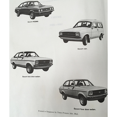 Gregory's - Ford Escort Service Repair Manual (1977-1980)