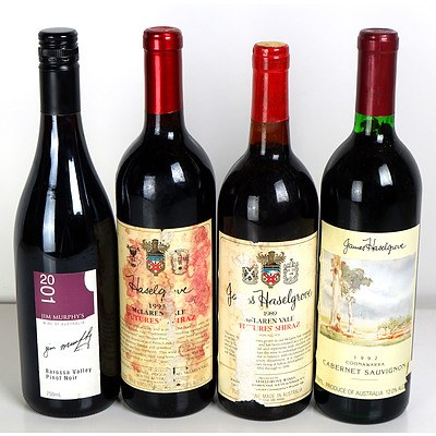 Four Mixed Vintage Red Wines (4)