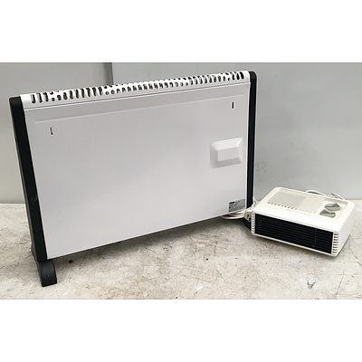 Room Heaters - Lot Of Two