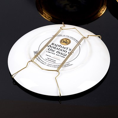 Six Limited Edition Vatican Museum Collector Plates
