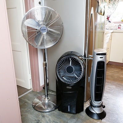 Delonghi Evaporative Cooler with Two Fans
