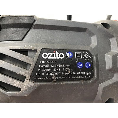 Black&Decker Circular Saw and Ozito Hammer Drill