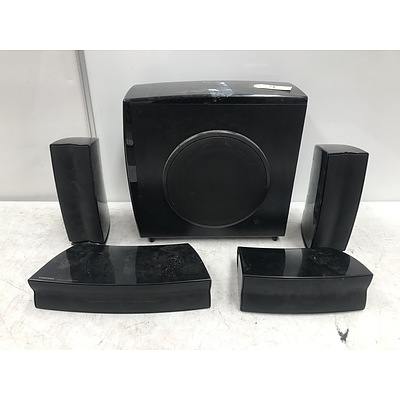 Samsung Home Theatre Speaker System -Incomplete