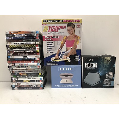 Lot Of Assorted DVD's and Other Accessories