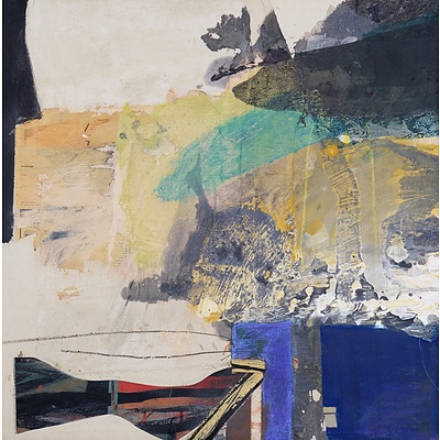Malcolm Benham (born 1949), Big Island Cut-Out 3 & 5 1998, Oil on Canvas (2)
