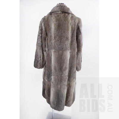 Vintage Lappin/Rabbit Long Fur Coat