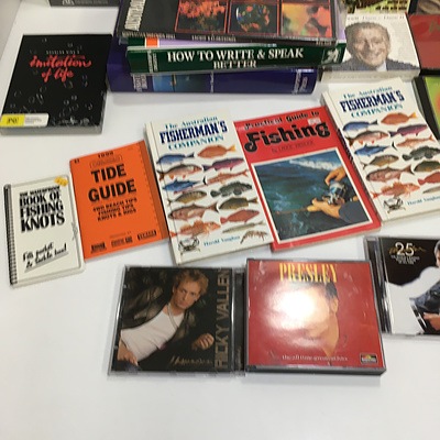 Assorted Books And Classic Media - Lot Of 30