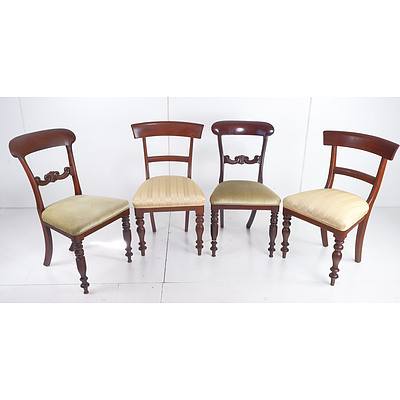 Compilation of Four Victorian Dining Chairs