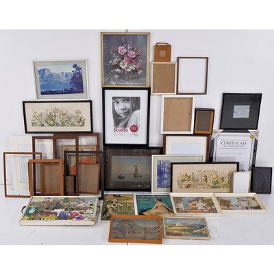 Quantity of Reproduction Prints and Frames