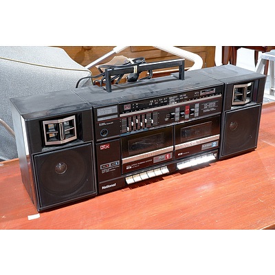 Retro National RX-CW26 Portable Stereo Component System