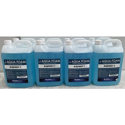 Aqua Foam Liquid Hand Wash 5 Litre - Lot Of 8