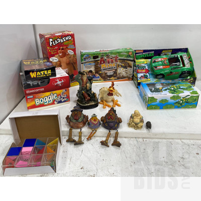 Assorted Toys and Novelty Collectables