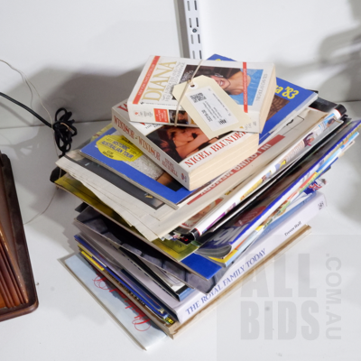 Large Collection of Magazines and Books Featuring the British Royals