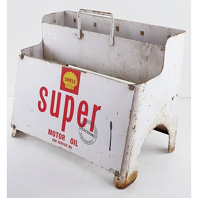 Vintage Sheoll Super Oil Bottle Stand