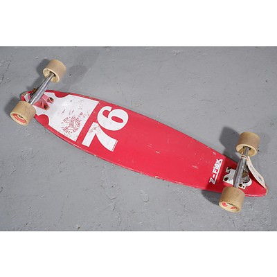 Vintage Z Flex Longboard Skateboard