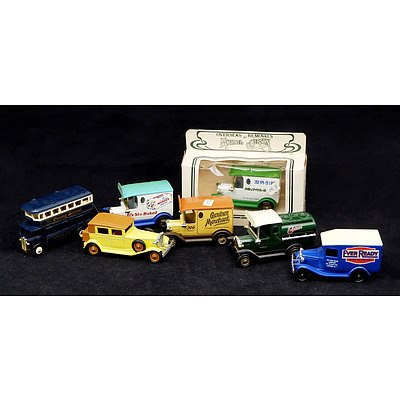 Seven Various Small Scale Diecast Models