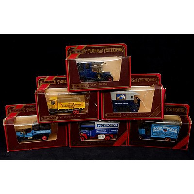 Six Boxed Matchbox Models of Yesteryear (6)