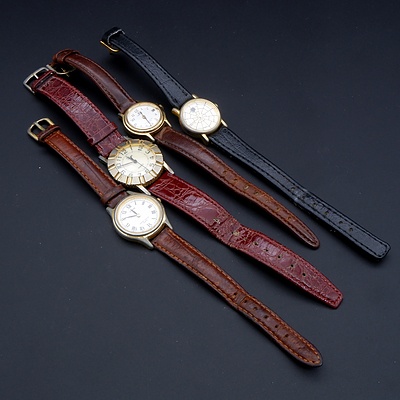 Four Ladies Quartz Wrist Watches, Lorus, Vigo and More