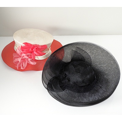 Eight Handcrafted Wendy Anderson Hats