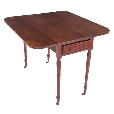 Regency Mahogany Pembroke Table, Circa 1820