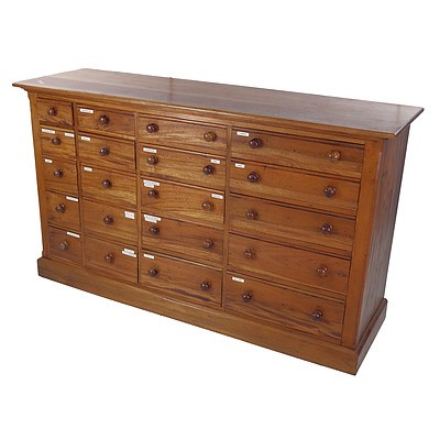 Solid Sheesham Chest of Drawers, Large Proportions