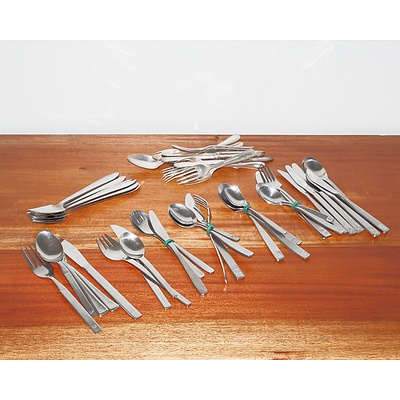 Collection Stainless Steel Aircraft Cutlery Including TAA, Ansett and More