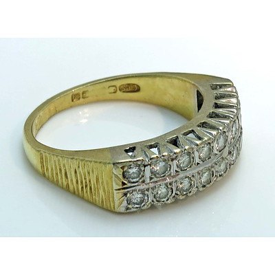 Vintage 18ct Gold Half-Carat Diamond Ring