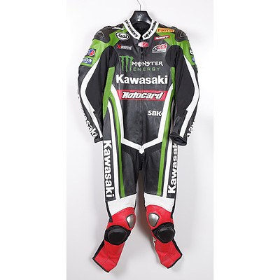 Kawasaki Professional Motorcycle Racing Suit