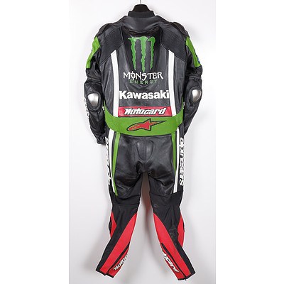 Kawasaki Professional Motorcycle Racing Suit