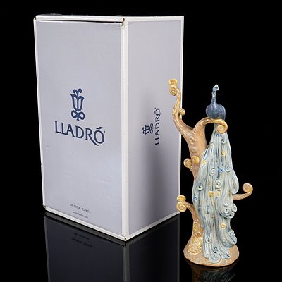 Lladro Bird of Paradise Porcelain Figurine 2004 with Original Box