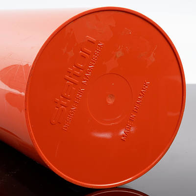 Stelton of Denmark Orange vacuum Flask - Designed by Erik Magnussen