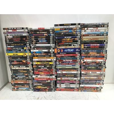 Large lot Of Assorted DVDs and TV Shows