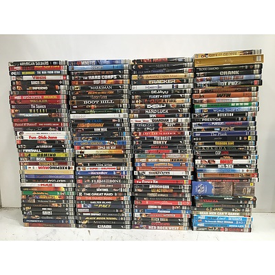 Large lot Of Assorted DVDs and TV Shows