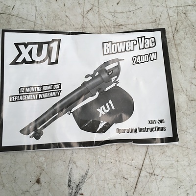 XU1 2400W Blower Vac