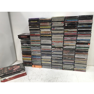 Assorted Music And Film Soundtracks, Lot of Approximately 250+