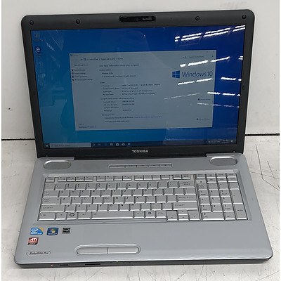 Toshiba Satellite Pro L550 Core i5 (M-520) 2.40GHz CPU 17-Inch Laptop