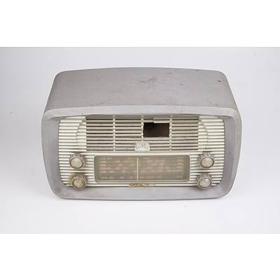 HMV Little Nipper Radio Model 62-52 and an AWA Radiola Mantle Radio (2)