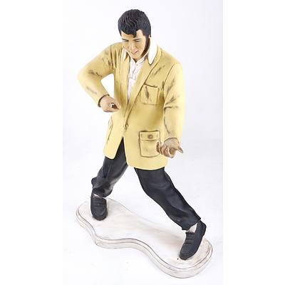Moulded Plastic Elvis Figure